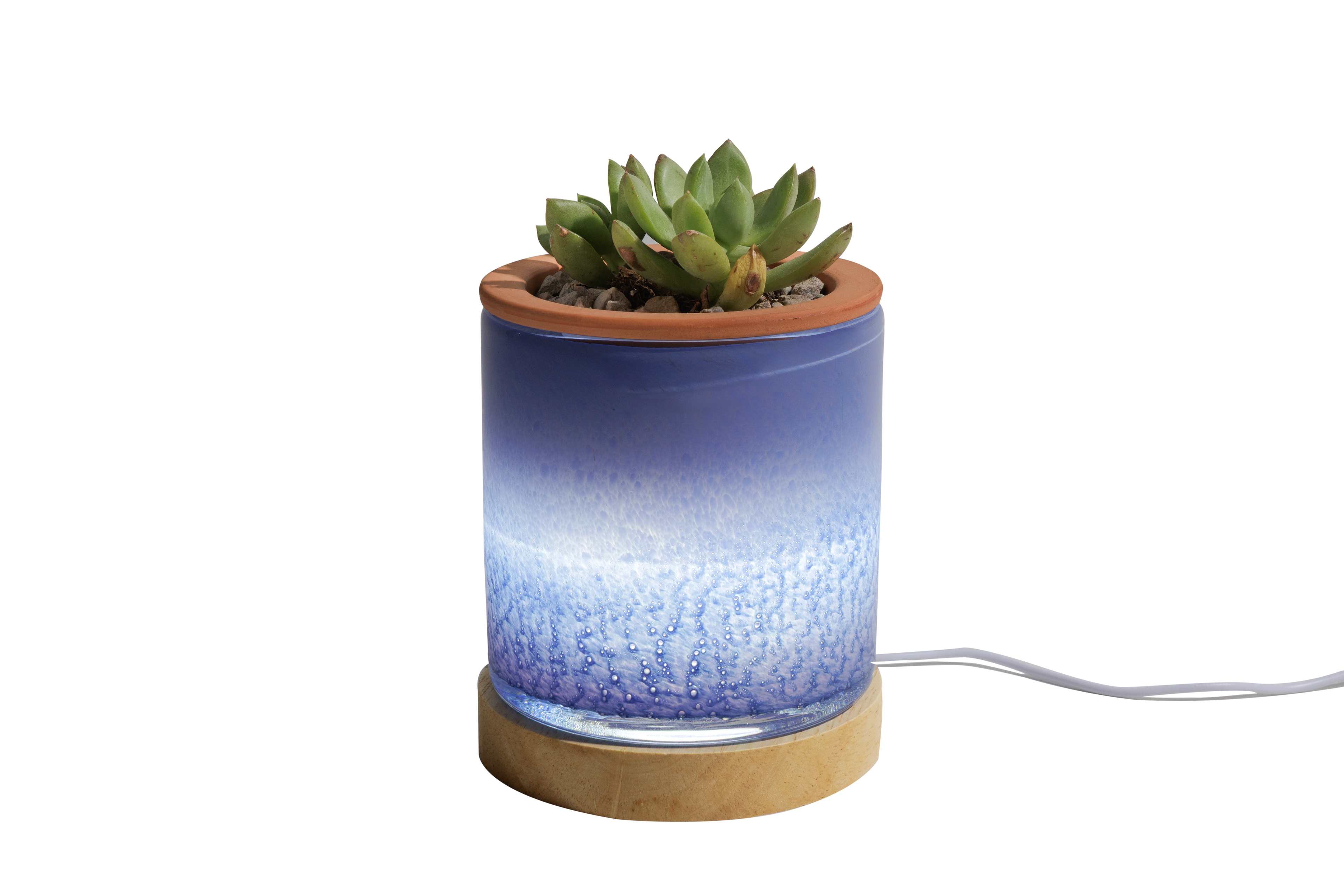 Keepsake Art Glass Planter urns