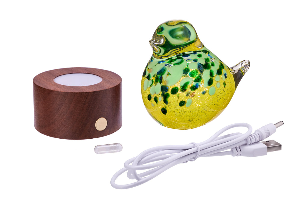 Art Glass Bird Keepsake