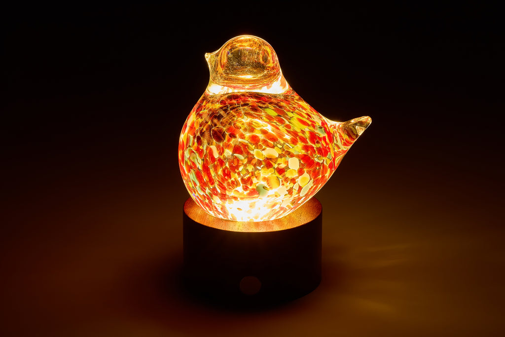 Art Glass Bird Keepsake