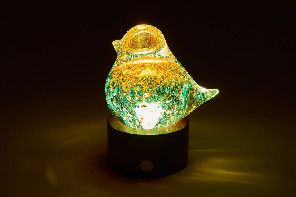 Art Glass Bird Keepsake