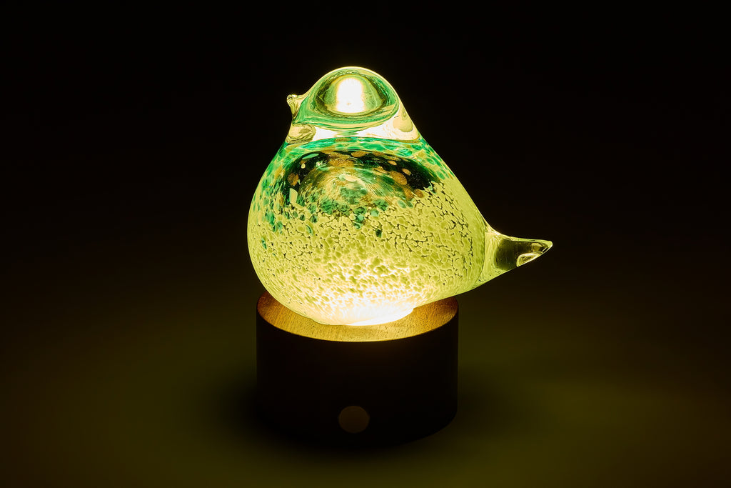 Art Glass Bird Keepsake