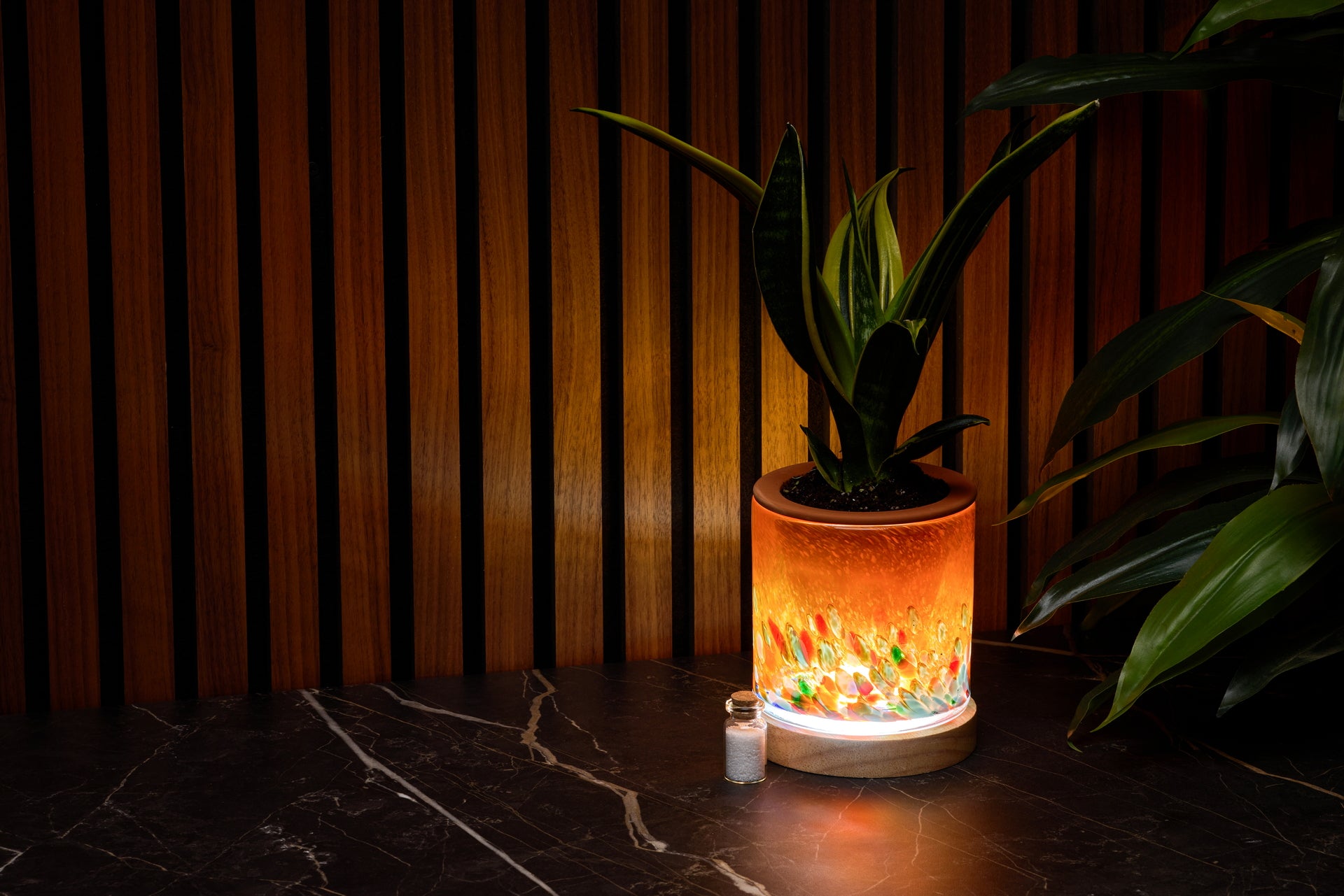 Keepsake Art Glass Planter urns